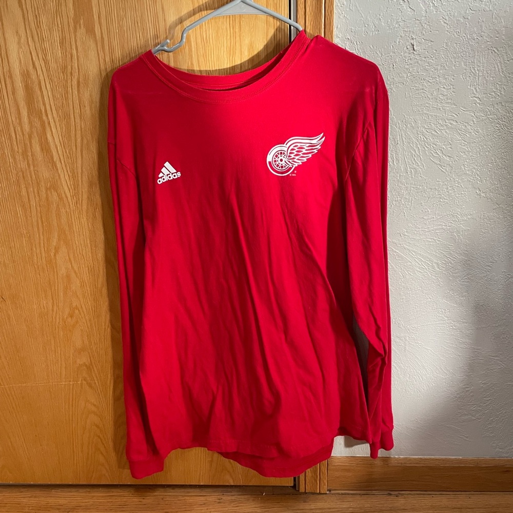 Adidas Detroit Red Wings Long Sleeve Shirt